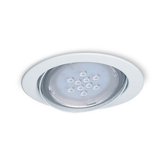 SPOT POLICARBONATO RED BLANCO AR 111 SAN JUSTO